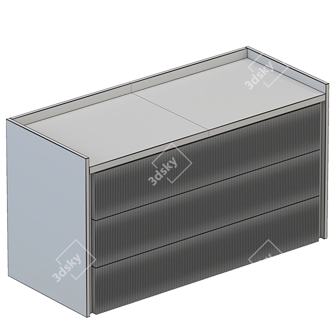 Revo Night Dresser: Dynamic Elegance 3D model image 7