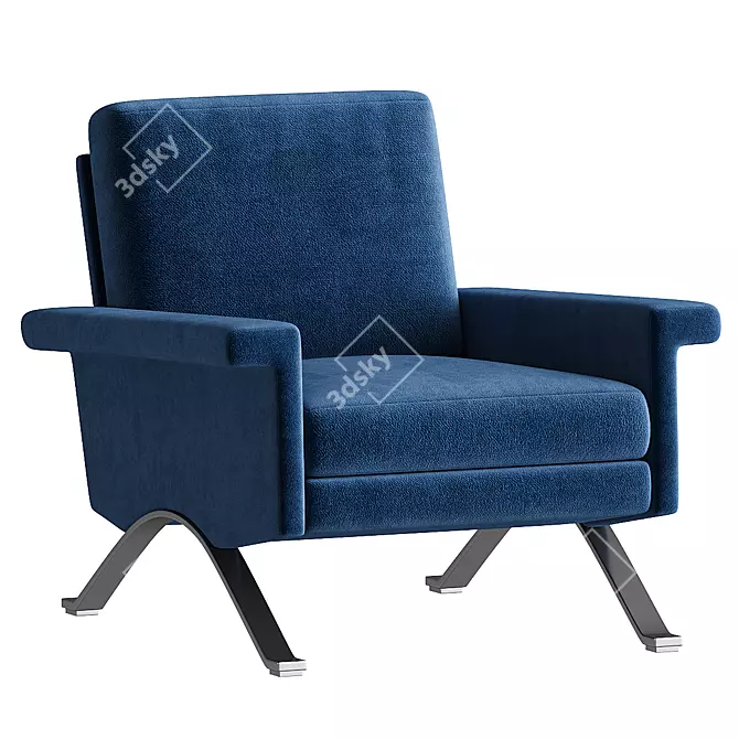 Modern Armchair by Cassina 3D model image 1