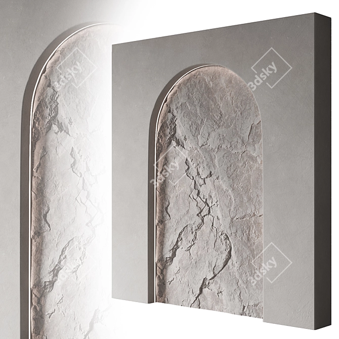 Russian Arch Set With Displacement 3D model image 8