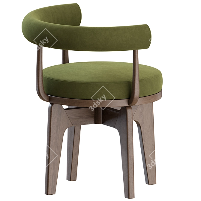 Mid-Century Cassina Dining Set 3D model image 7