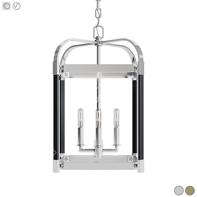 Ralph Lauren Hadley Lantern Pendant 3D model image 1