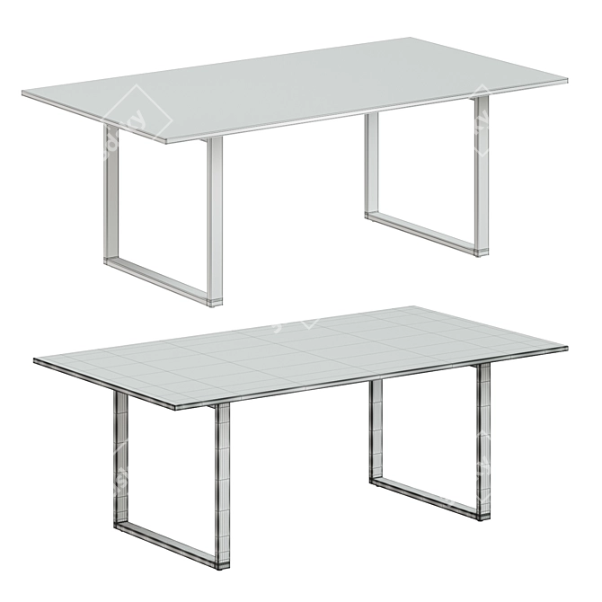 Vektor Executive Conference Table - FORMA5 3D model image 3