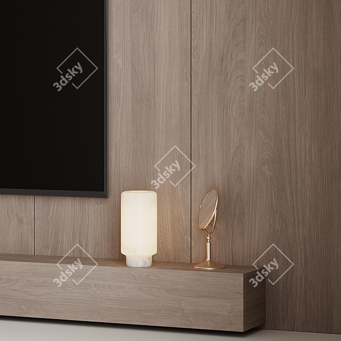 X-Form TV Wall Unit Customized 3D model image 4