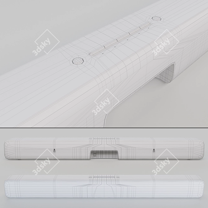 Xiaomi Mi TV Soundbar 3D model image 5