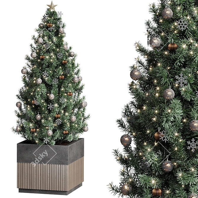 Christmas Decoration 3D Models Bundle 3D model image 1