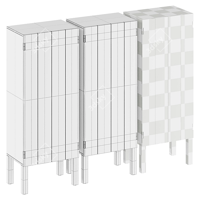 Nikari ARKITECTURE Servant Rack 3D model image 2