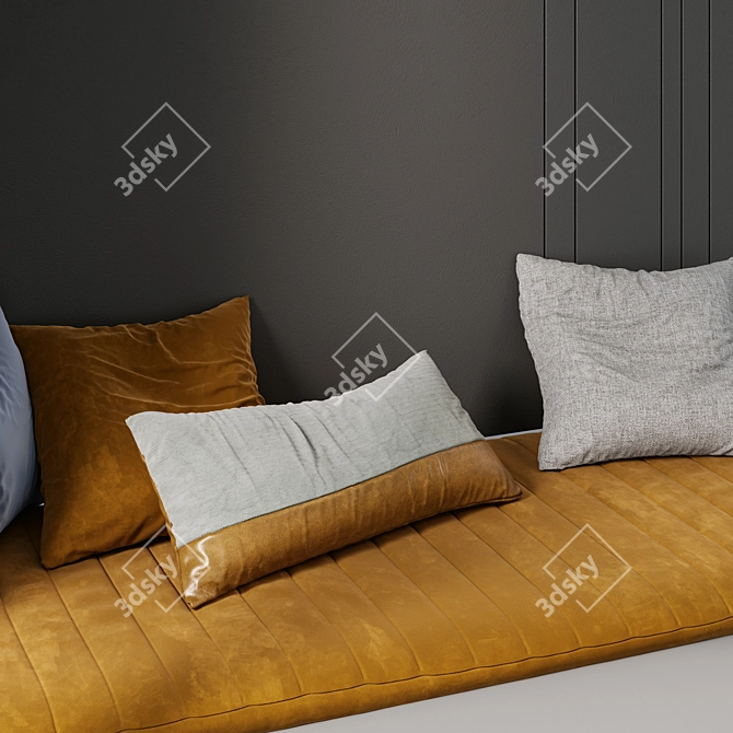 Custom Teen Bedroom Set 3D model image 4