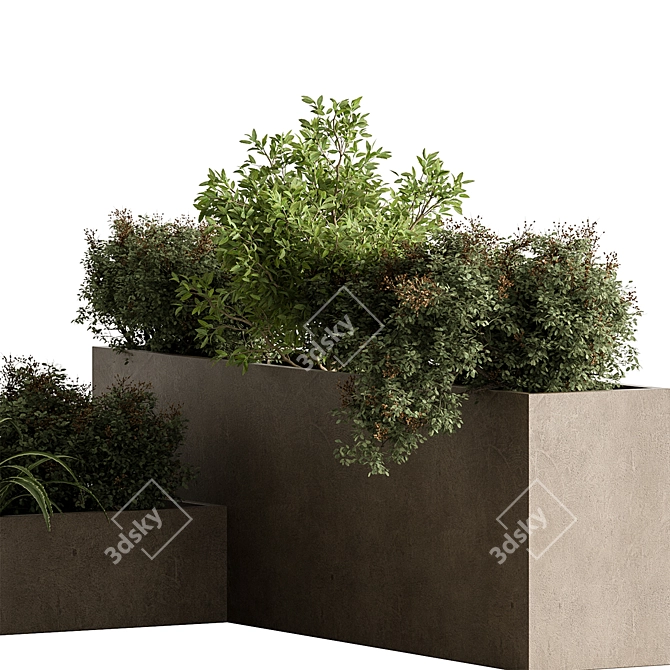 Outdoor Plant Box 591 3D model image 3