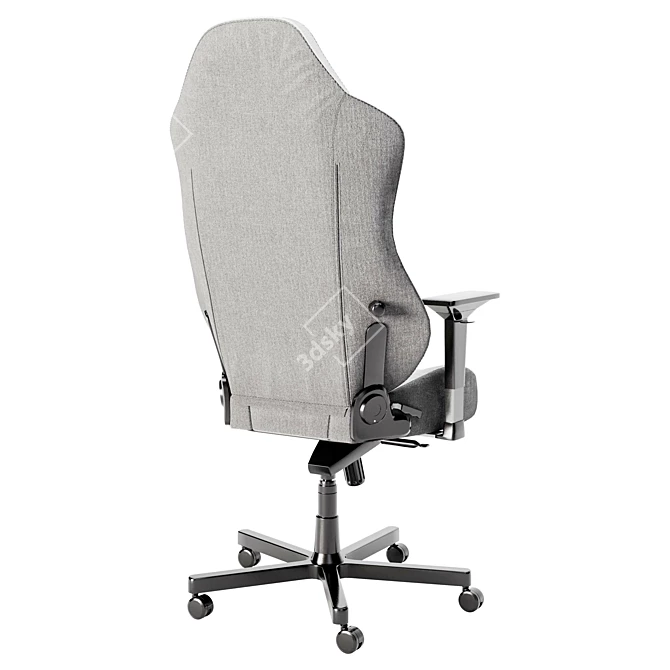 Noblechairs HERO Gaming Chair Black-Grey 3D model image 5