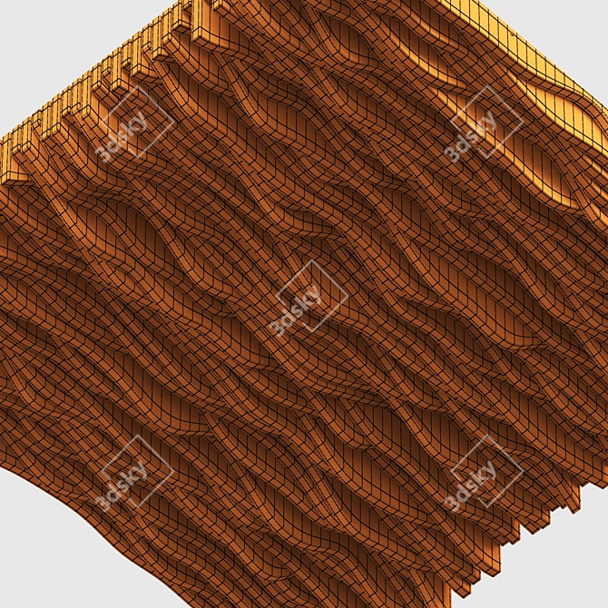 Geometric Textured 3D Model 3D model image 6