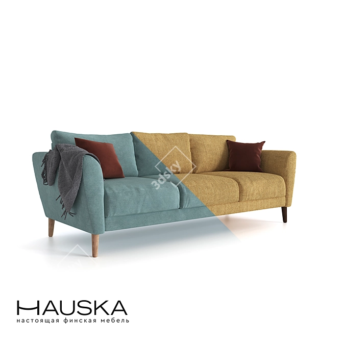 Finnish Brand HAUSKA ARIA Sofa 3D model image 7