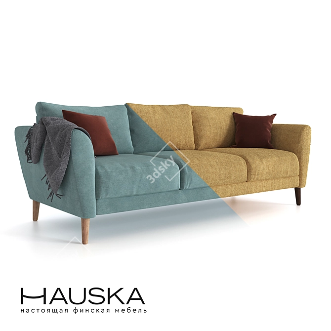 Finnish Brand HAUSKA ARIA Sofa 3D model image 8