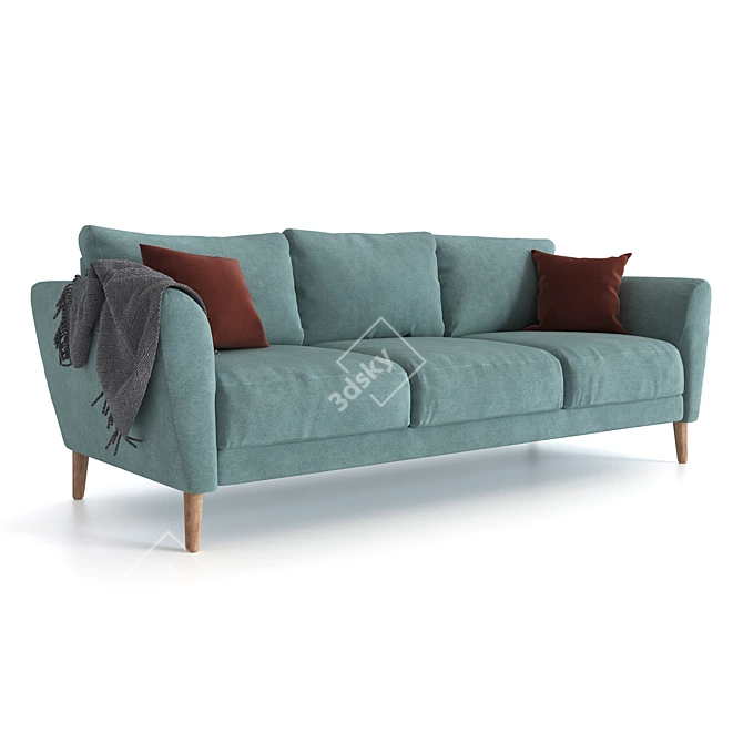 Finnish Brand HAUSKA ARIA Sofa 3D model image 11