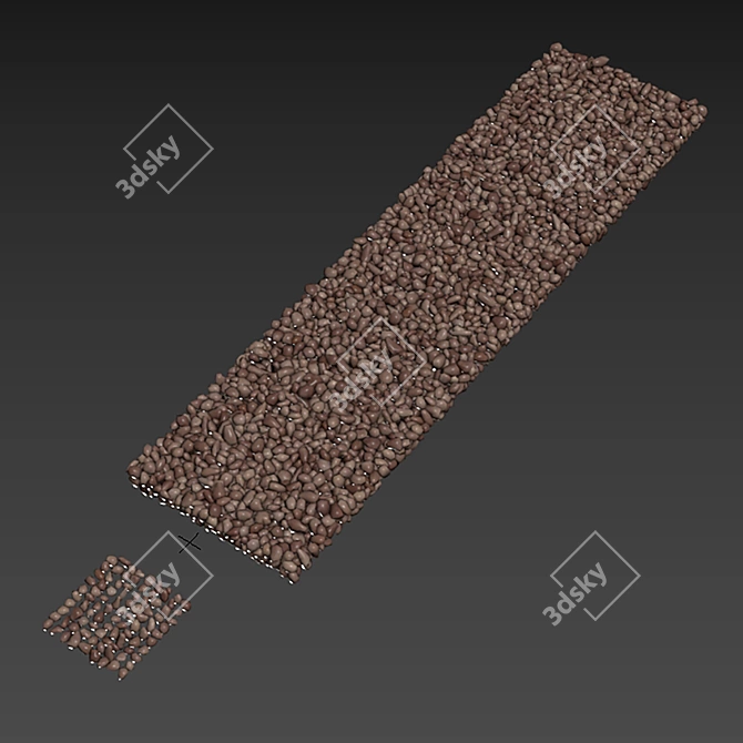 Sleek Polygonal 3D Model Texture 3D model image 5