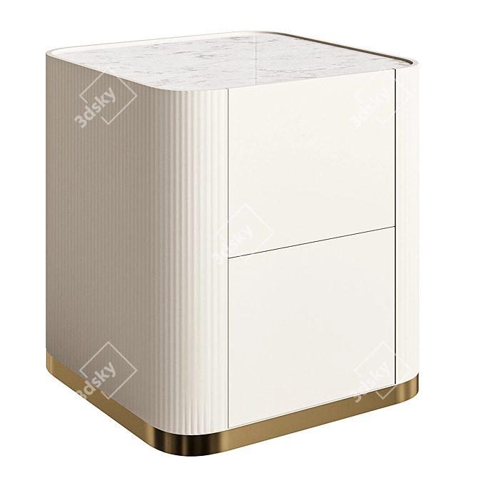  Modern Coffee Side Tables, Italian Luxury Nightstands 3D model image 1