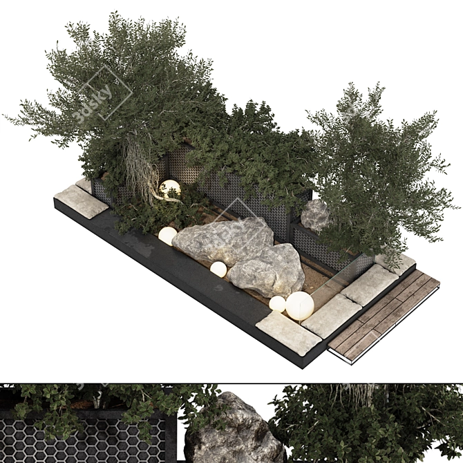 Lush Garden and Decor Collection 3D model image 2