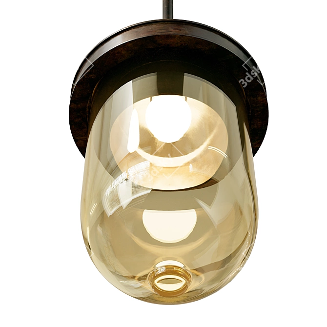 Modern Lantern by Charles Zana 3D model image 3