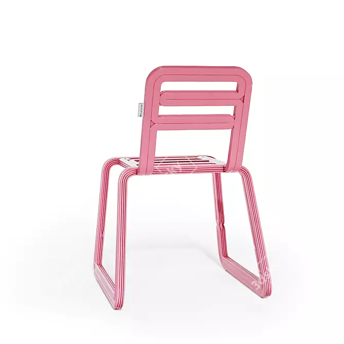 ErgoLite Stackable Stool - Valera 3D model image 2