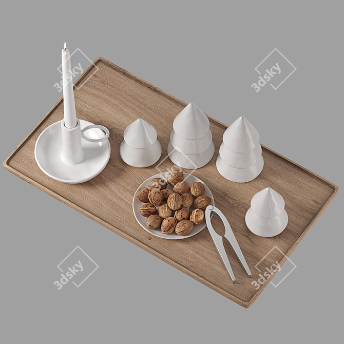 Holiday Decor Set 3D model image 3