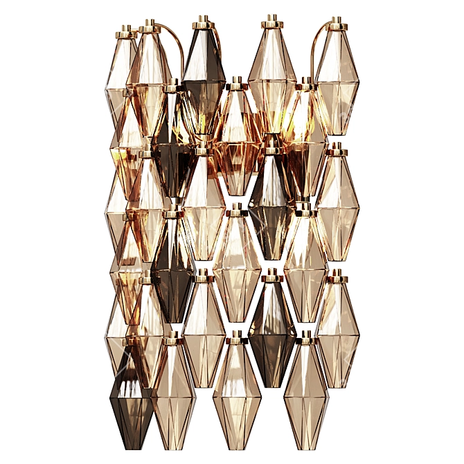 Elegant Wall Sconce Luca L09024.92 3D model image 1