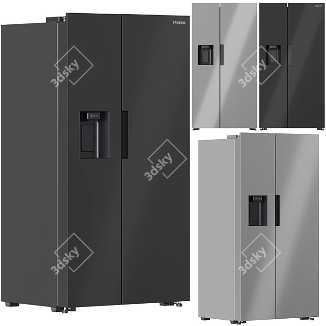 Samsung Refrigerator Collection 07  Efficient, Stylish, and High-Quality 3D model image 3