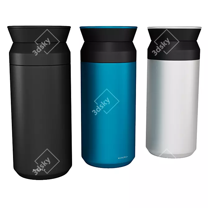 Portable Stainless Steel Tumbler 3D model image 1