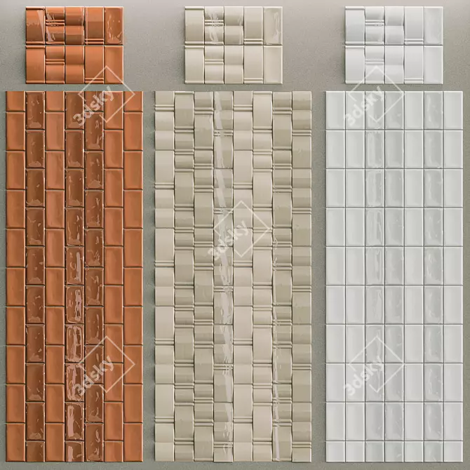  MOU Ceramic Tiles 41ZERO42 3D model image 1