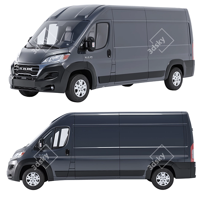 2023 Ram ProMaster 3D Model 3D model image 2