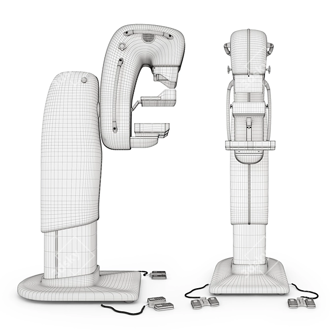 Advanced Digital Mammography System. 3D model image 6