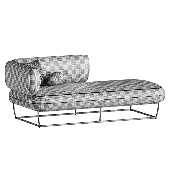 Elegant BERNARD Day Bed Model 3D model image 4