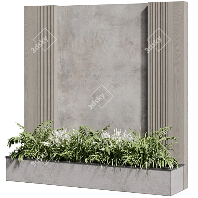 Vertical Garden 3D Model Download 3D model image 2