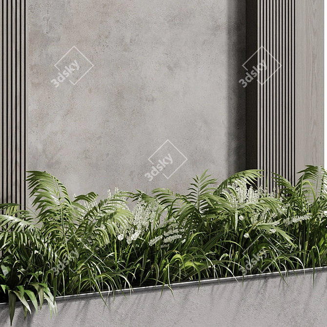 Vertical Garden 3D Model Download 3D model image 3