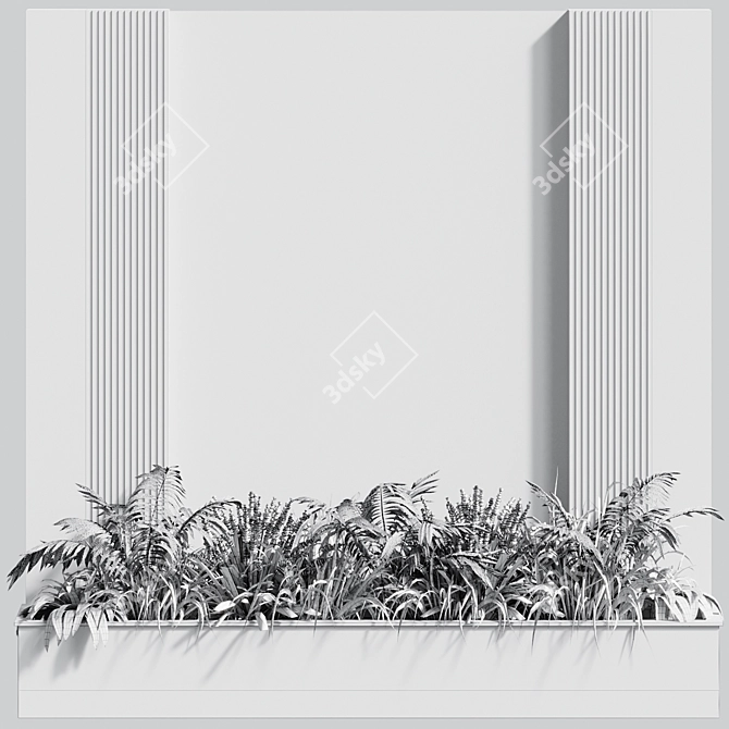 Vertical Garden 3D Model Download 3D model image 4