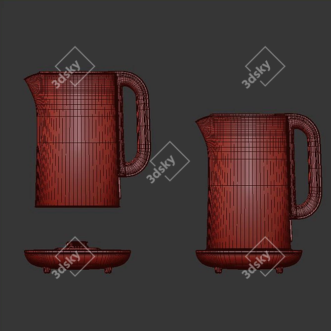 Sencor Electric Kettle SWK-1592BK 3D model image 5