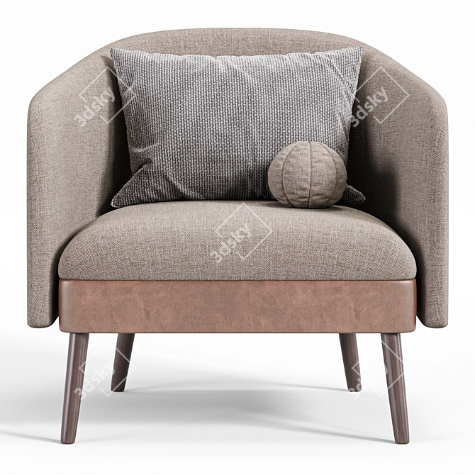 Modern Armchair Frag Konyshev Modeling 3D model image 5