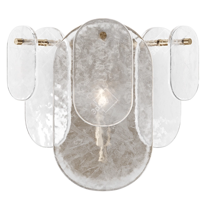 Crystal Accent Wall Sconce 3D model image 5