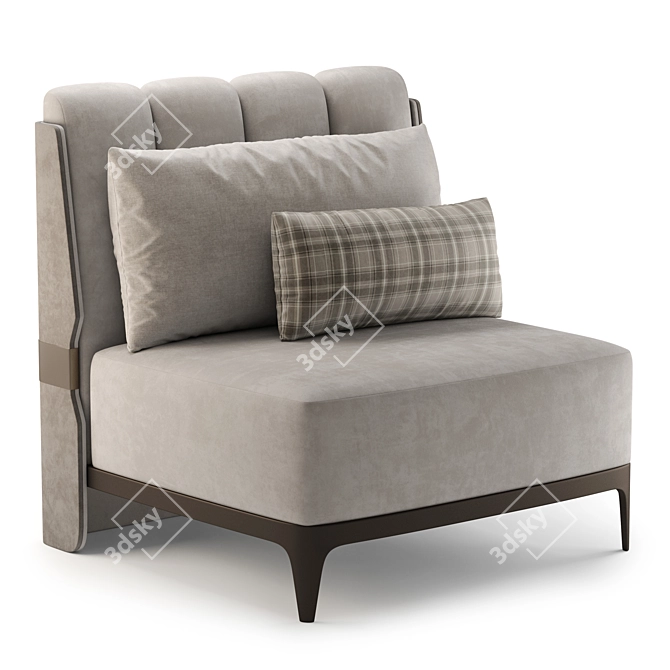 Modern Luxury Armchair PR.760 3D model image 1