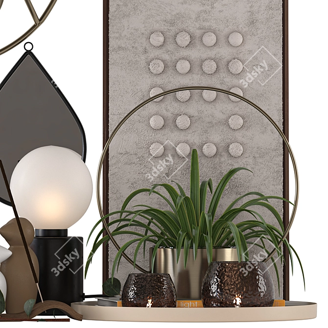 Luxury Decor Set 3D Models 3D model image 2