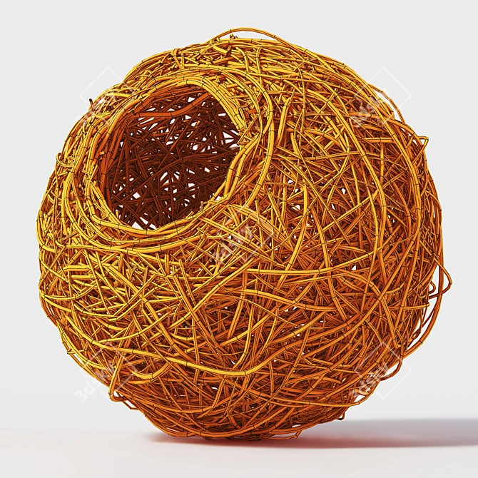 High-Poly Nest 3D Model 3D model image 5