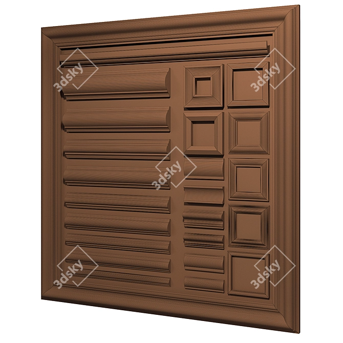 Decorative Moldings Collection 3D model image 3