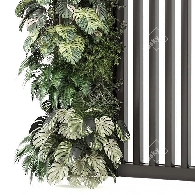 Vertical Garden Set 1137 - Indoor Greenery 3D model image 3