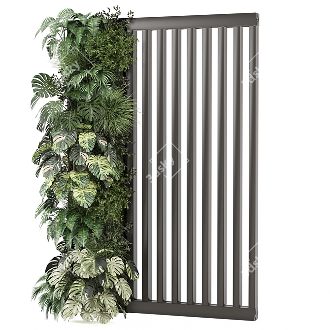 Vertical Garden Set 1137 - Indoor Greenery 3D model image 4