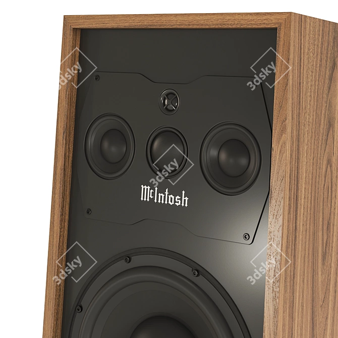 McIntosh ML1 Vintage Loudspeaker Glory 3D model image 12