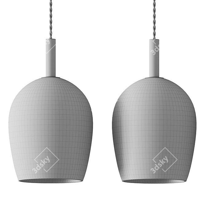 Adjustable Pendant Light Fixture 3D model image 3