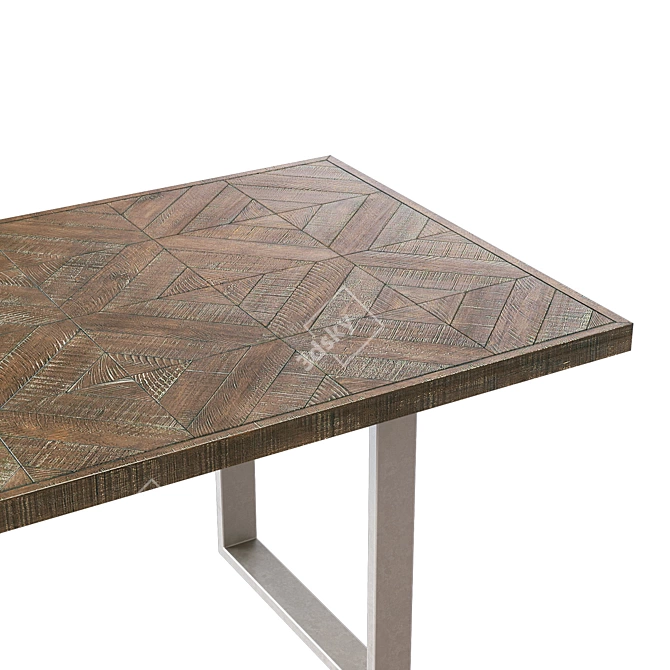 Draper Dining Table - Elegant Design 3D model image 8