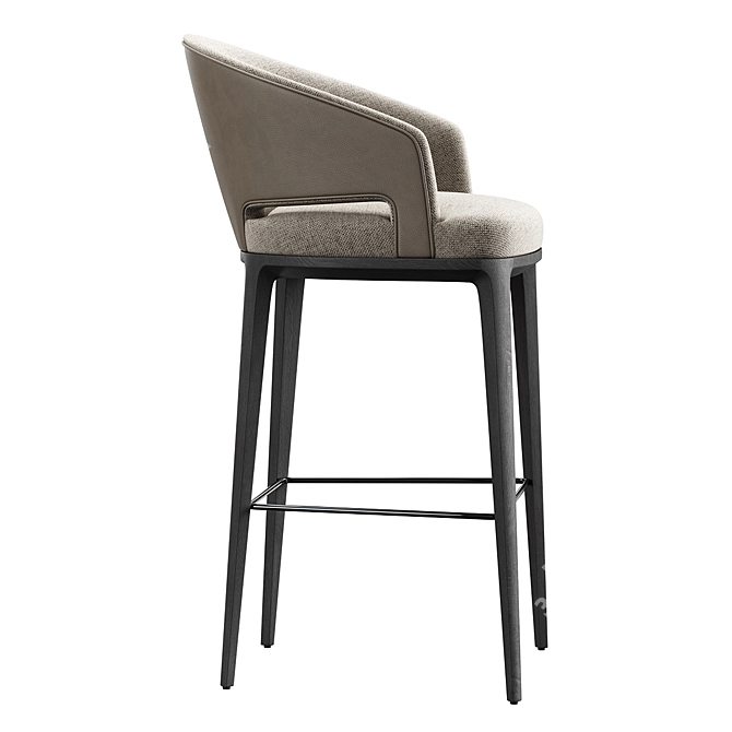 Crop Bar Stool Konyshev Collection 3D model image 3