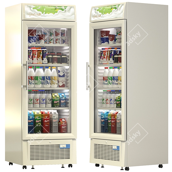 Liebherr Milk Product Freezer 3D model image 1