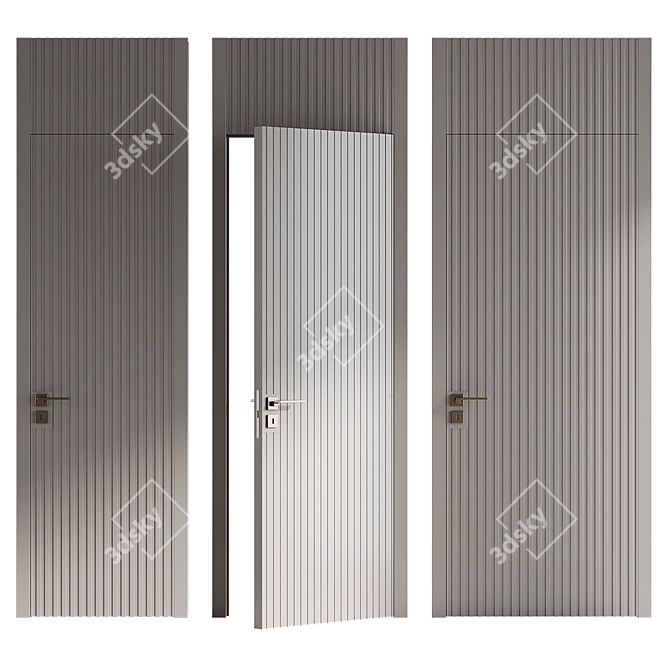 Venus Freesawn Doors by Academy 3D model image 1