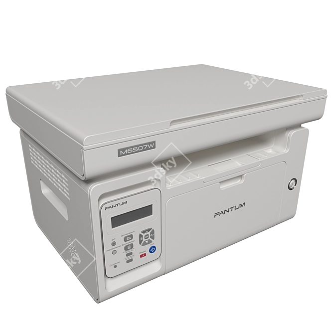 Compact Pantum M6507W Multifunction Printer 3D model image 1