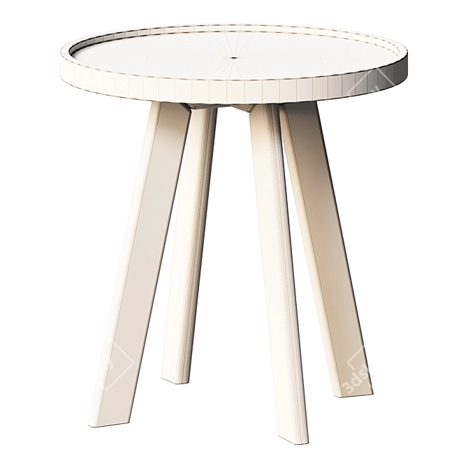 Modern Side Table: Ma Collection 3D model image 2